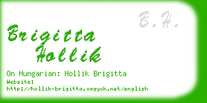 brigitta hollik business card